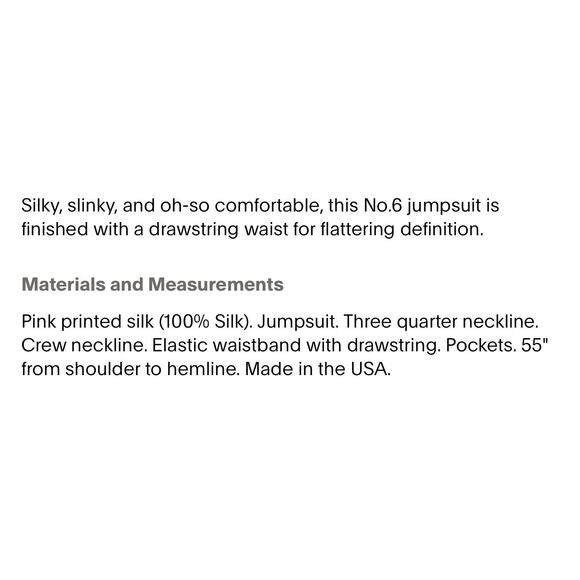 No 6 Store Tan with Hot Pink Dots Ida Jumpsuit 1 Small - Picture 6 of 15